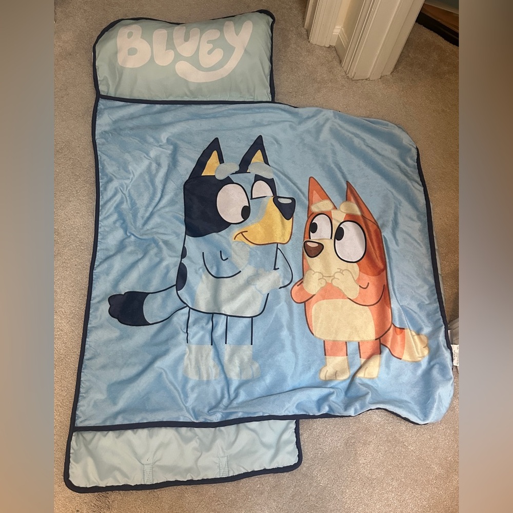 Bluey Toddler Sleeping Nap Mat